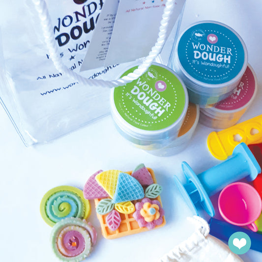 Wonderdough Waffle Set ( 4 x 125 g tubs)