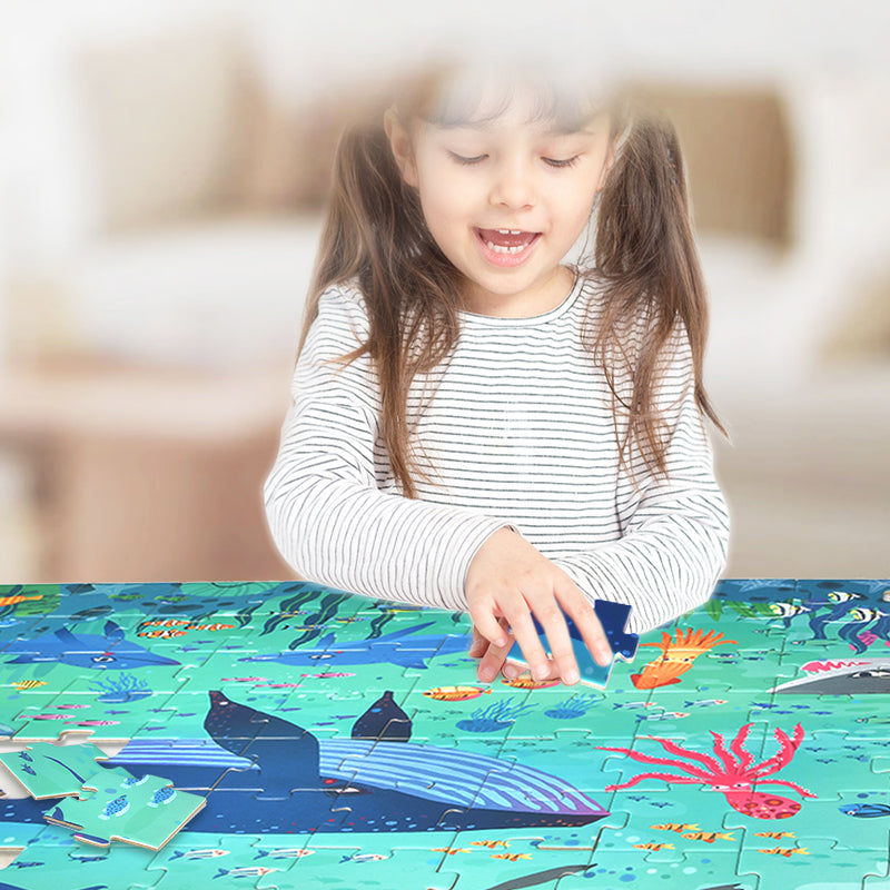 Wonderful ocean puzzle 104PCS Mideer