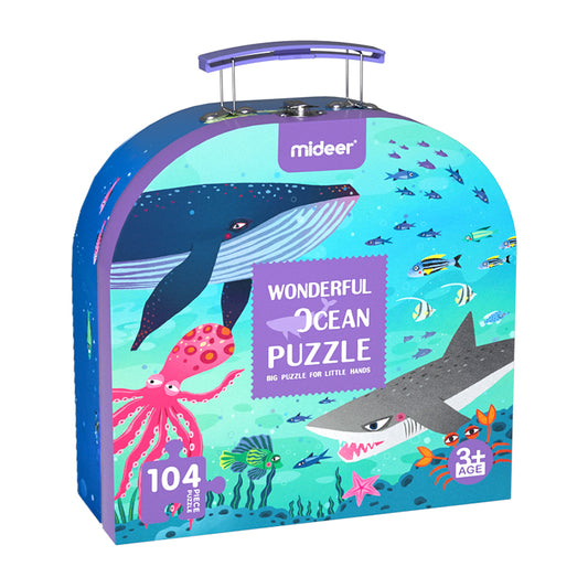 Wonderful ocean puzzle 104PCS Mideer