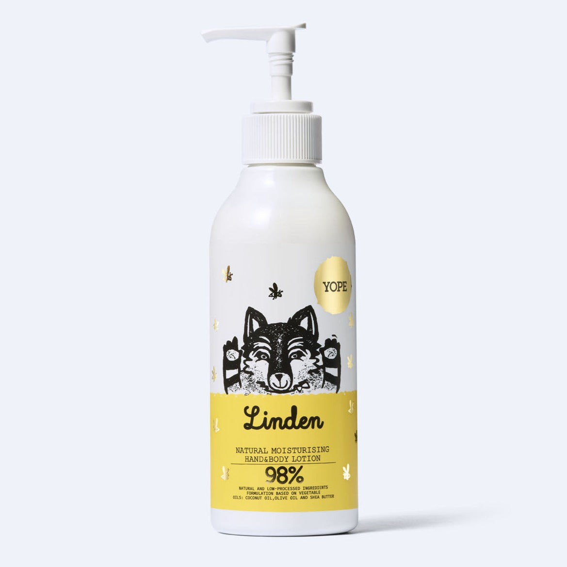 Yope Linden Blossom Natural Moisturising Hand and Body Lotion 300 ml