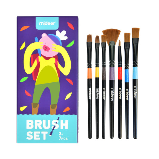 Brush Set 7 pcs Mideer