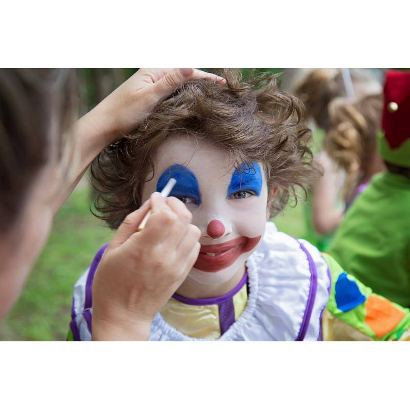 Clown & Harlequin Face Paint Kit 3 colors