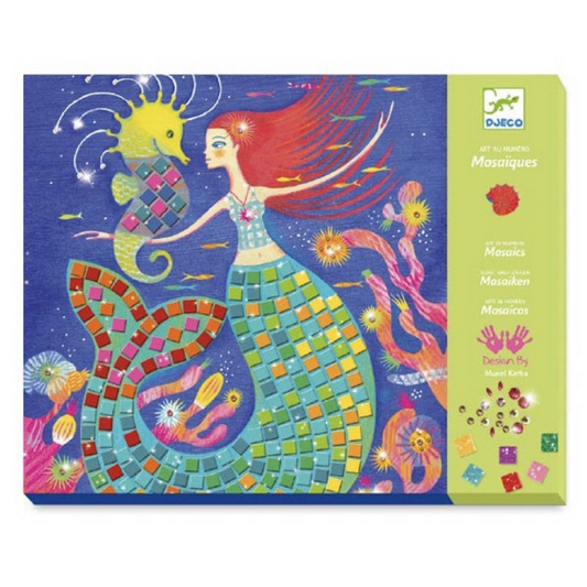 Collages Mosaic kits - The mermaids song by Djeco