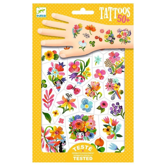 Djeco Aqua flor Tattoos
