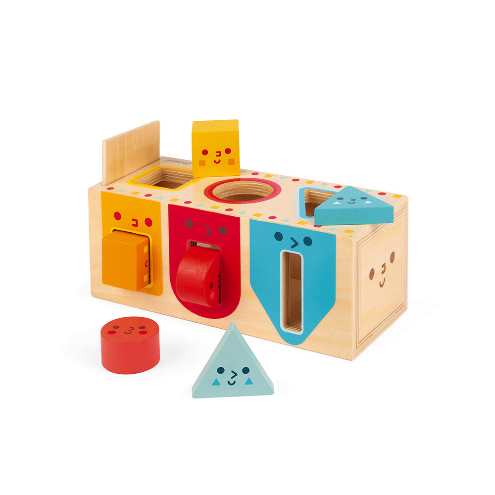 GEOMETRIC SHAPES BOX (WOOD) Janod