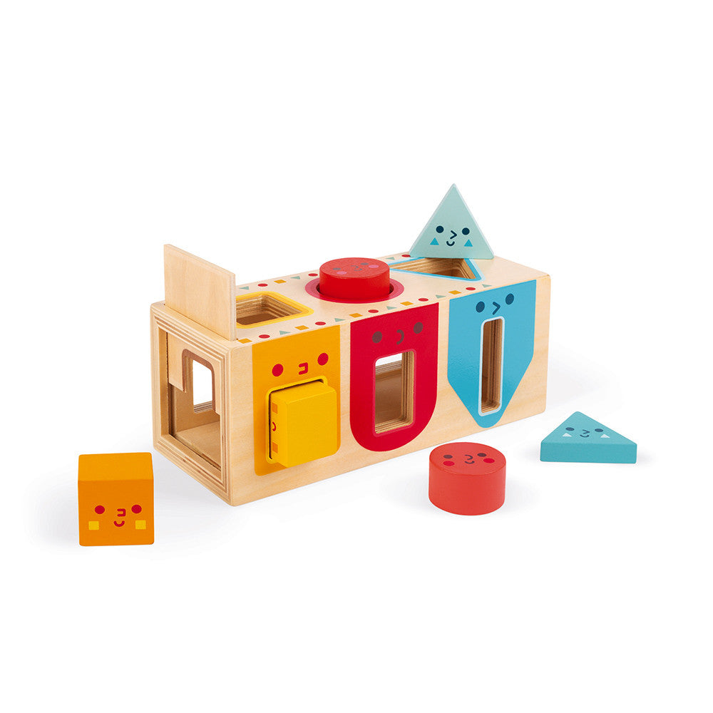 GEOMETRIC SHAPES BOX (WOOD) Janod