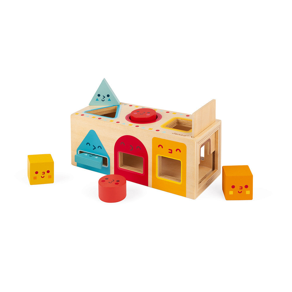 GEOMETRIC SHAPES BOX (WOOD) Janod