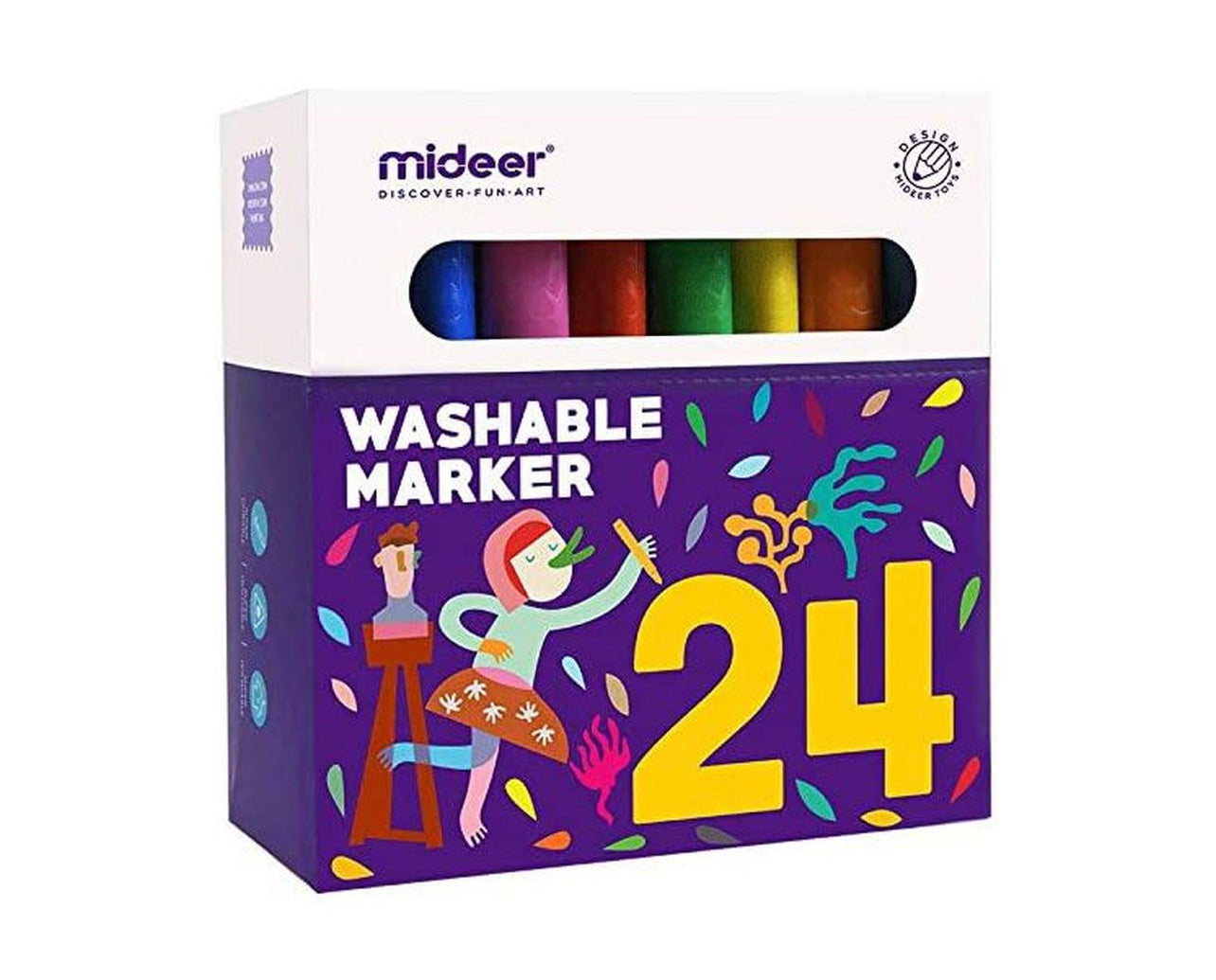 WASHABLE MARKER-24, 2+