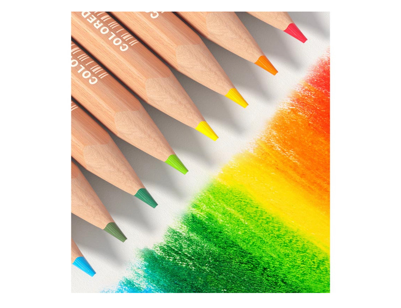 Vibrant Colored Pencil - 24 Colors Mideer