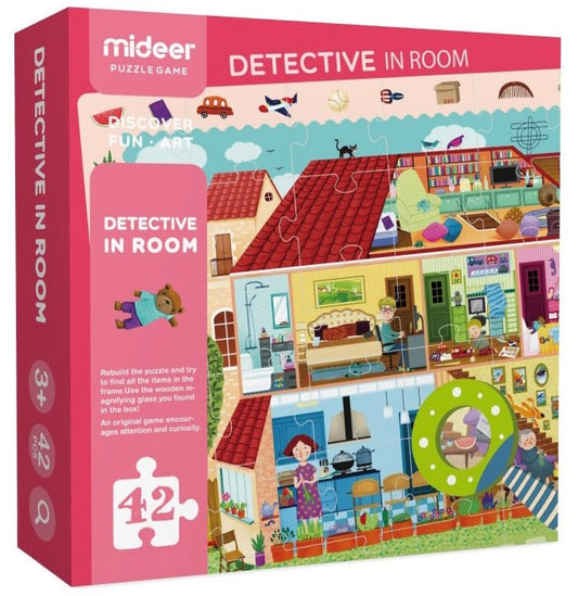 Detective In Room Puzzle 42PCS Mideer