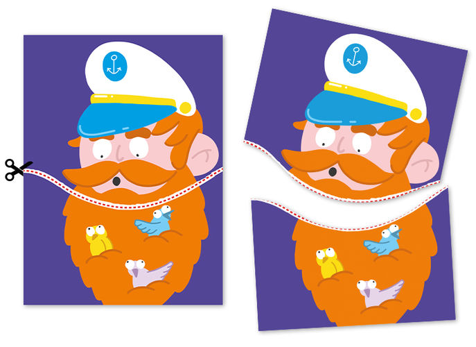 Вырезалки. Ч1, 3–4 года Тетрадь с развивающими заданиями