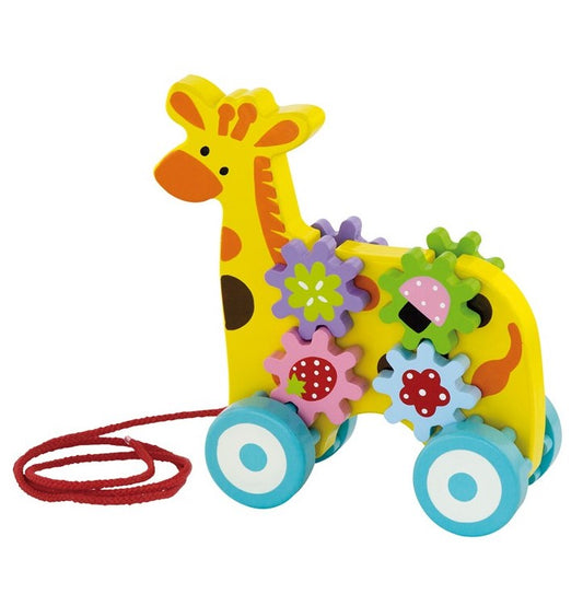 Pull Along Giraffe Andreu Toys