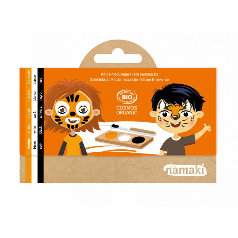 Tiger & Fox Face Paint Kit 3 colors