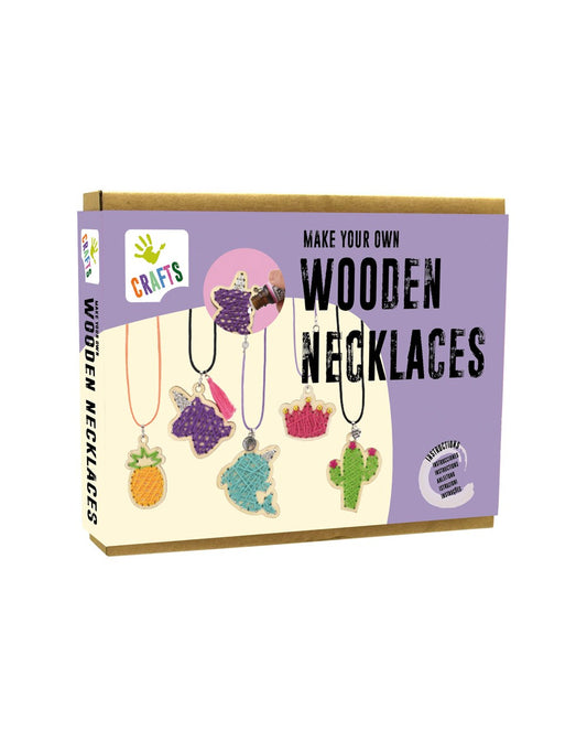 MAKE YOUR OWN WOODEN NECKLACES Andreu Toys